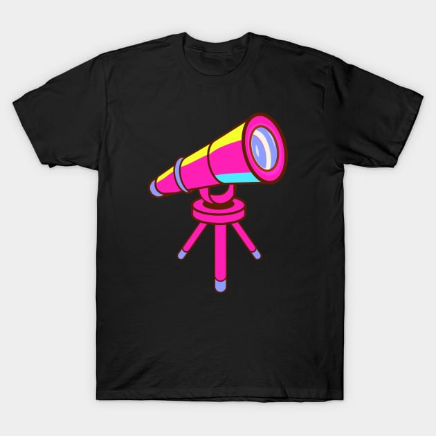 Telescope T-Shirt by tatadonets